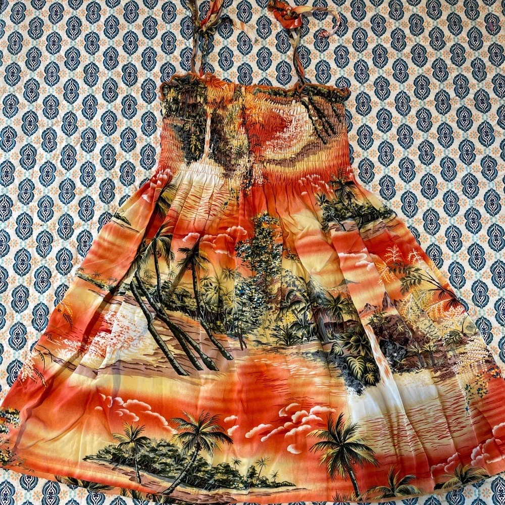 Hawaiian Dress 6 x
